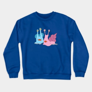 Pleasure Snails! Pleasure Snails! Pleasure Snails! Crewneck Sweatshirt